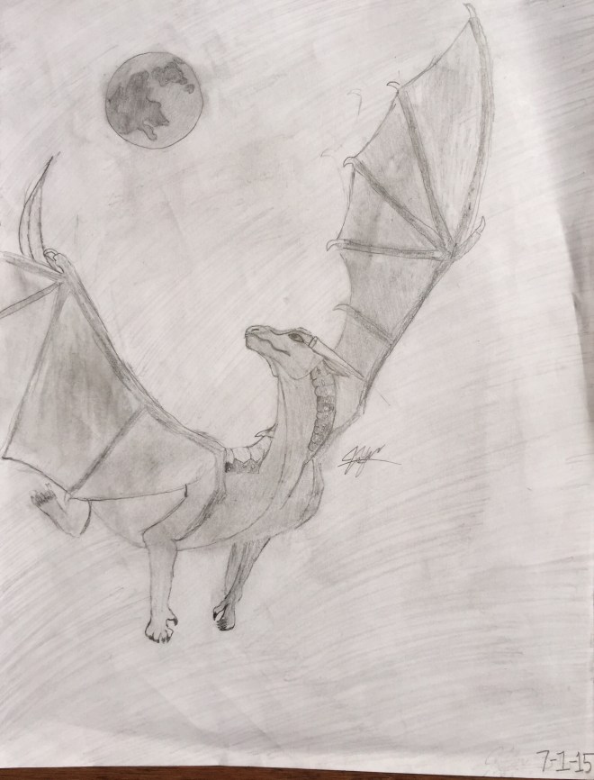 Moon Dragon by Jade Yu 7/1/2015